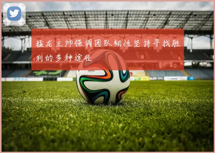 猛龙主帅强调团队韧性坚持寻找胜利的多种途径